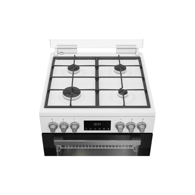 Cuisinière Mixte Whirlpool W6G8LCW – 72L, 4 Feux Gaz, Chaleur Tournante - vue 6