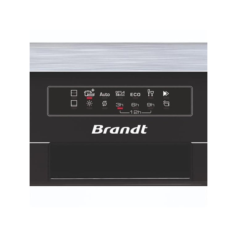 BRANDT Lave vaisselle intégrable 14 couverts 44 db BB3424LB - vue 7