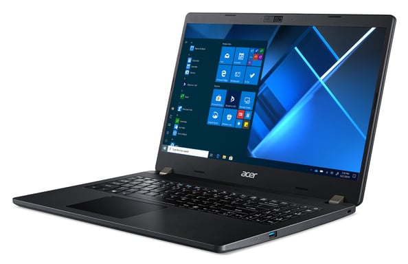 Acer TravelMate P2 TMP215-53-3038 Ordinateur portable 39,6 cm (15.6'') Full HD IntelÂ® Coreâ„¢ i3 i3-1115G4 8 Go DDR4-SDRAM 256 Go SSD Wi-Fi 6 (802.11ax) Windows 10 Pro Noir