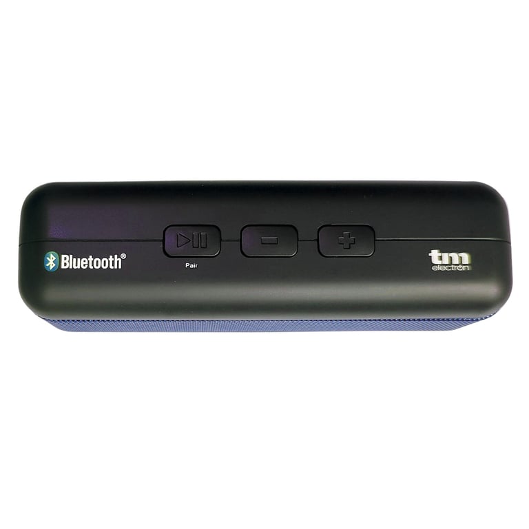 TM ELECTRON TMBTH002 Enceinte bluetooth coloris rouge rechargeable sur batterie