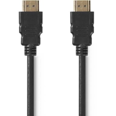 NEDIS Cable HDMI? de ultra alta velocidad - Conector HDMI? - 2,00 m - Negro