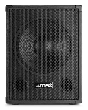 MAX Music MX700 2-voies Noir Avec fil 700 W