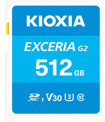 Kioxia EXCERIA G2 SD Memory Card
