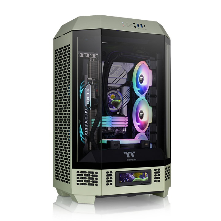 Thermaltake The Tower 300 matcha - vue 2