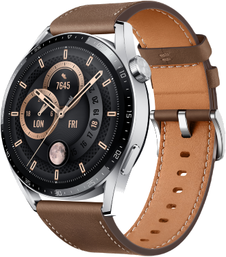HUAWEI GT3 46 MM CLASSIC BROWN LEATHER