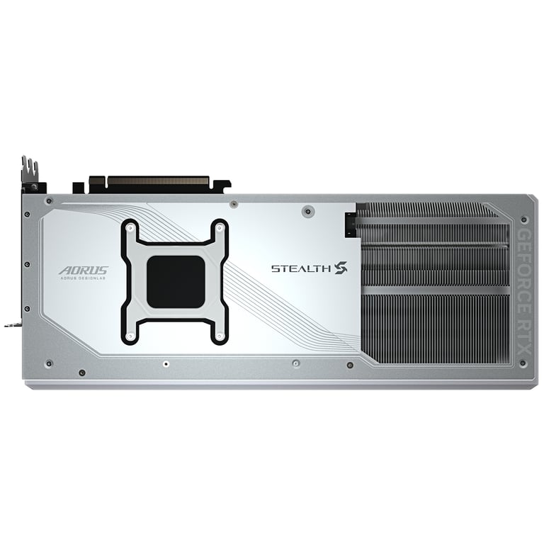 Gigabyte GV N5090AORUSST ICE 32GD AORUS Stealth ICE 32G GeForce RTX 5090 GDDR7 PCI Express - vue 4