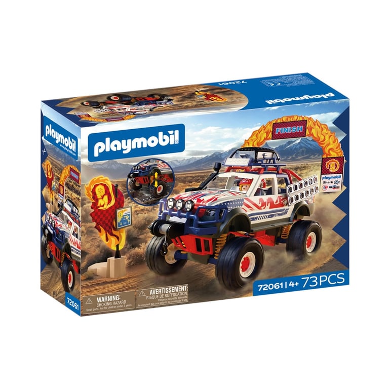Playmobil Rallye 72061 Camion tout terrain - vue 2