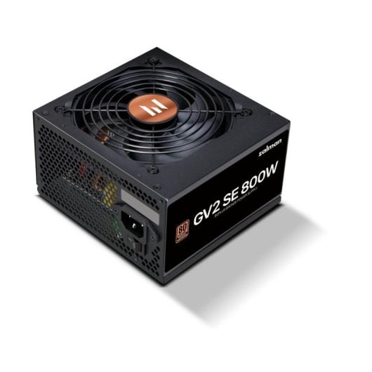 Bloc d'Alimentation Zalman 80 PLUS GV2SE Ventilateur 12 cm ATX PFC Actif - vue 3