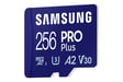 TARJETA DE MEMORIA SAMSUNG 256G MICRO SD PRO PLUS con adaptador SD 4K clase 10 MB-MD256SA/EU