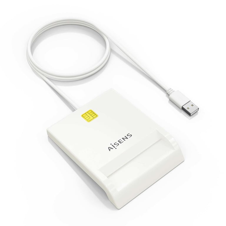 AISENS ASCR SN07 W lecteur de cartes à puce Intérieure USB USB 2.0 Neuf