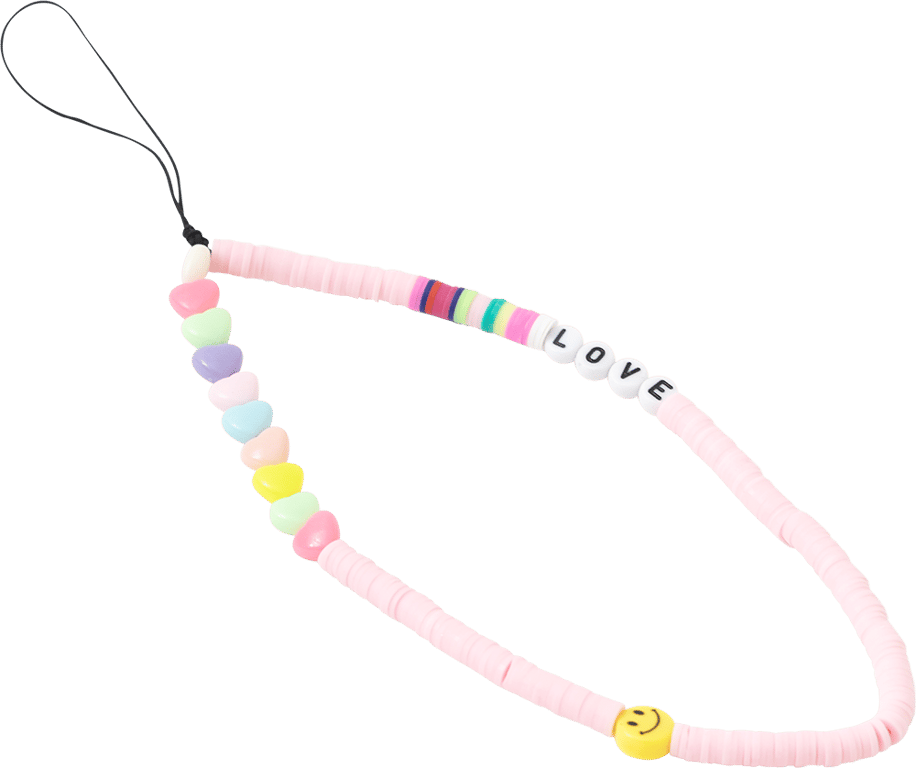 Dragonne bijou de téléphone LOVE - vue 6