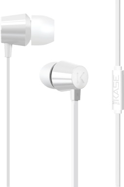 K Cuffie intrauricolari, bianco brillante