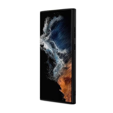 Cover per Galaxy S23 Ultra in pelle di lusso dal design traforato