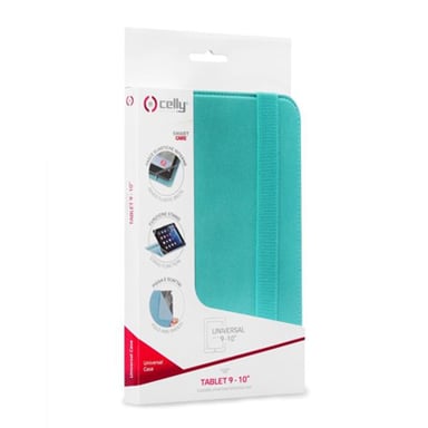 Celly Unitab 25,4 cm (10'') Folio Azul