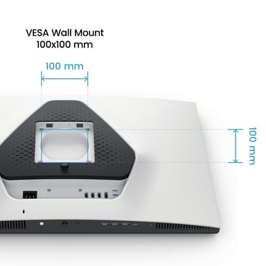 BenQ EX271U écran plat de PC 68,6 cm (27'') 3840 x 2160 pixels 4K Ultra HD LED Noir, Blanc