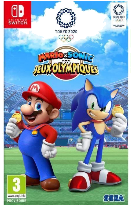 Jeu Nintendo Switch Mario & Sonic aux Jeux Olympiques de Tokyo 2020