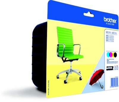 Brother LC229XLVALBP Cyan Jaune - vue 9