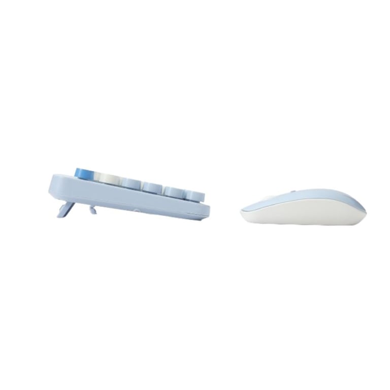 WE POP Pack clavier + sans fil: coloris Connexion 2.4Ghz avec pavé numérique piles incluses Neuf - vue 2