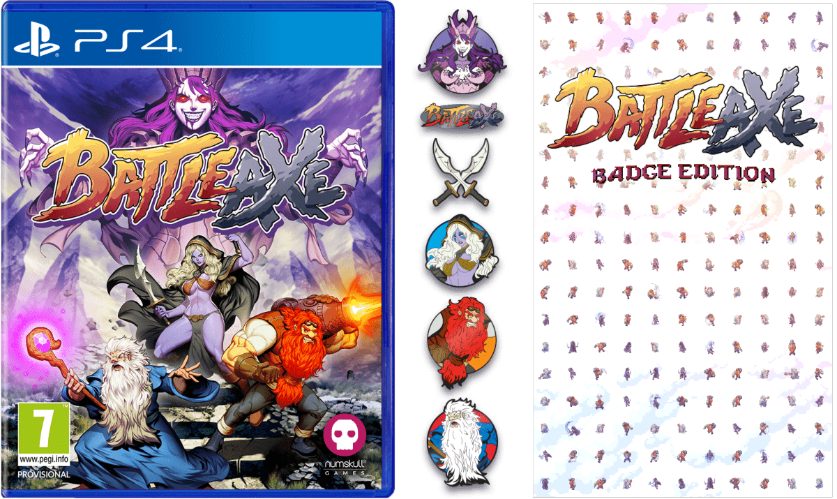 Battle Axe : Badge Edition Ps4 - vue 3