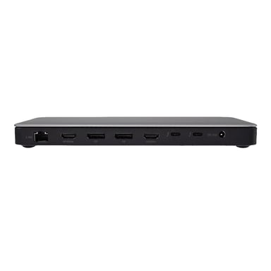 V7 DOCKTB4PT Docking Station cablata Thunderbolt 4 nero, argento