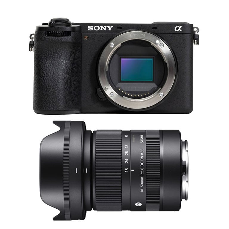 SONY Alpha 6700 + SIGMA Objectif 18 50mm f2.8 DC DN Contemporary Neuf