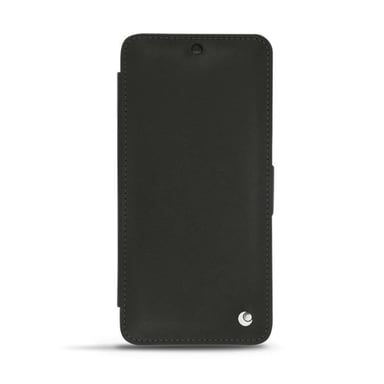 Funda de piel OnePlus 6 - Solapa horizontal - Negro - Piel lisa