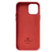 Coque pour iPhone 12 / 12 Pro Motif Essential Cover en Cuir Écologique Rouge