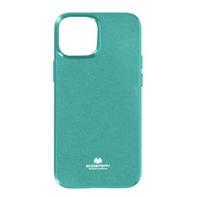 Funda iPhone 13 Mini Silicona Brillante Mercury Turquesa