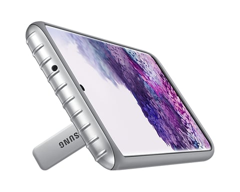 Samsung EF-RG985CSEGWW coque de protection pour téléphones portables 17 cm (6.7'') Housse Argent Samsung Galaxy S20+