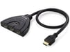 Equip 332703 interruttore per monitor, tastiera e mouse Nero