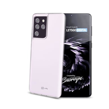 Celly GELSKIN994 coque de protection pour téléphones portables 17,3 cm (6.8'') Housse Transparent Samsung Galaxy S21 Ultra 5G