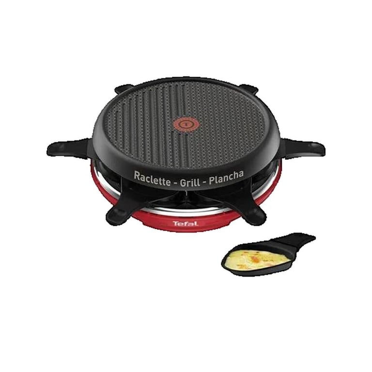 Appareil à raclette Tefal RE12A512 850W 6 personnes Rouge - Neuf