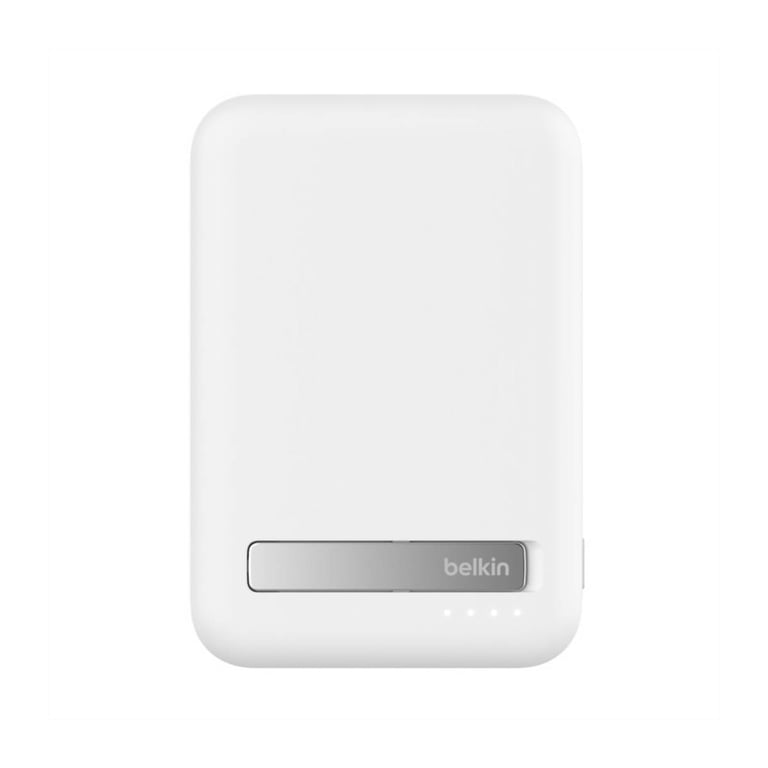 Batterie MagSafe Qi2 8000mAh 15W avec Support Intégré Blanc - Neuf