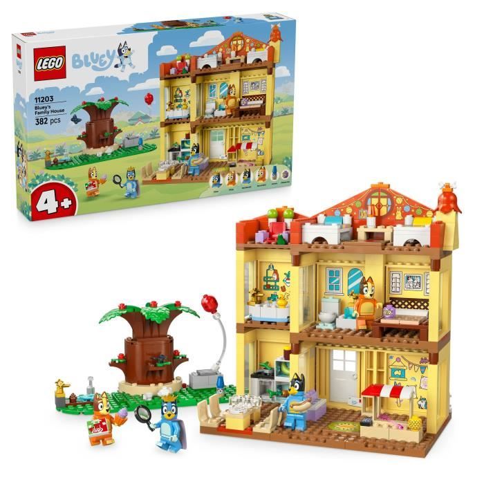Bluey 11203 La Maison de Famille de Bluey - Jeu de Construction Fille ou enfant 4 ans - Neuf