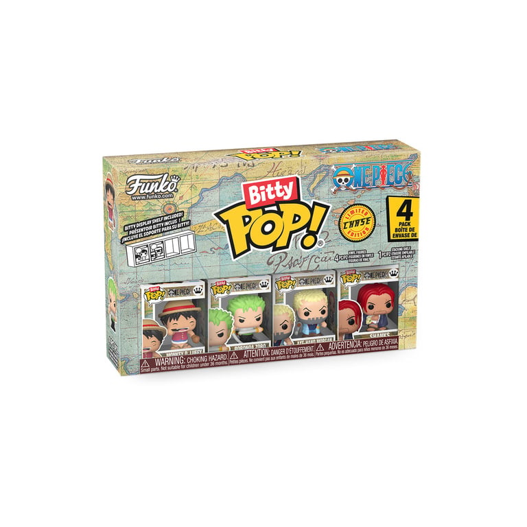 Figurine Funko Bitty POP! One Piece Luffy 4 Pack Mini figurines Vinyle - vue 2