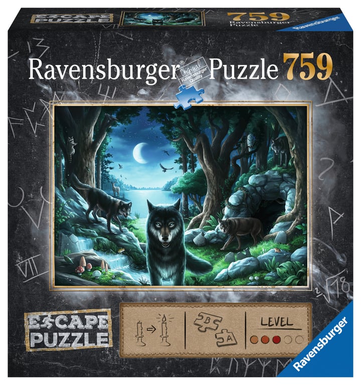 Puzzle 759 pièces : Escape Puzzle : Histoires de loups Ravensburger France - vue 8