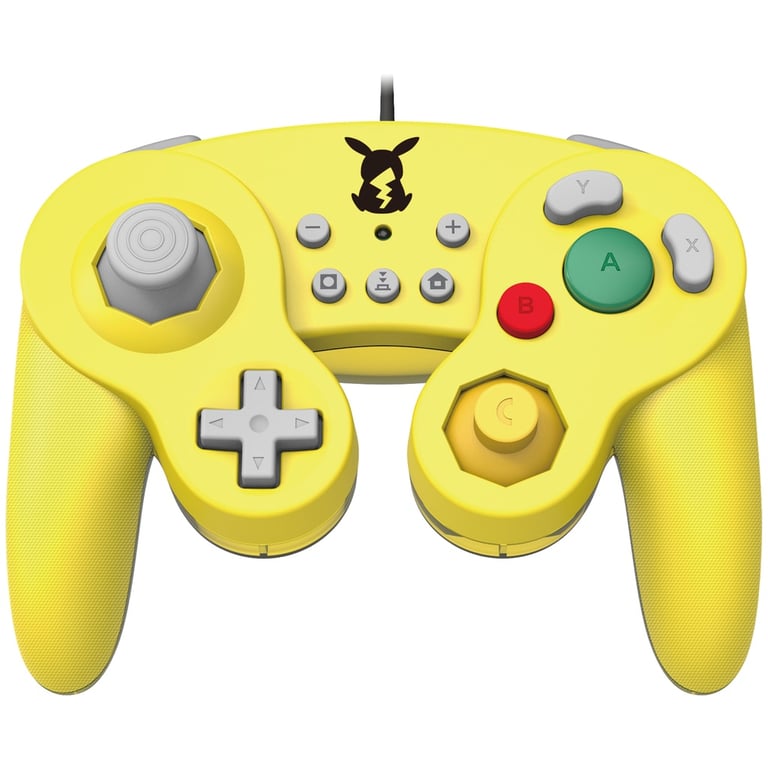 Hori Battle Pad Jaune USB Manette de jeu Analogique Nintendo Switch - Neuf