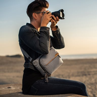 Peak Design Everyday Mochila bandolera Gris