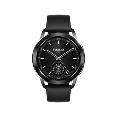 Xiaomi Watch S3 3,63 cm (1.43'') AMOLED 47 mm Digital 466 x 466 Pixeles Pantalla táctil Negro GPS (satélite)