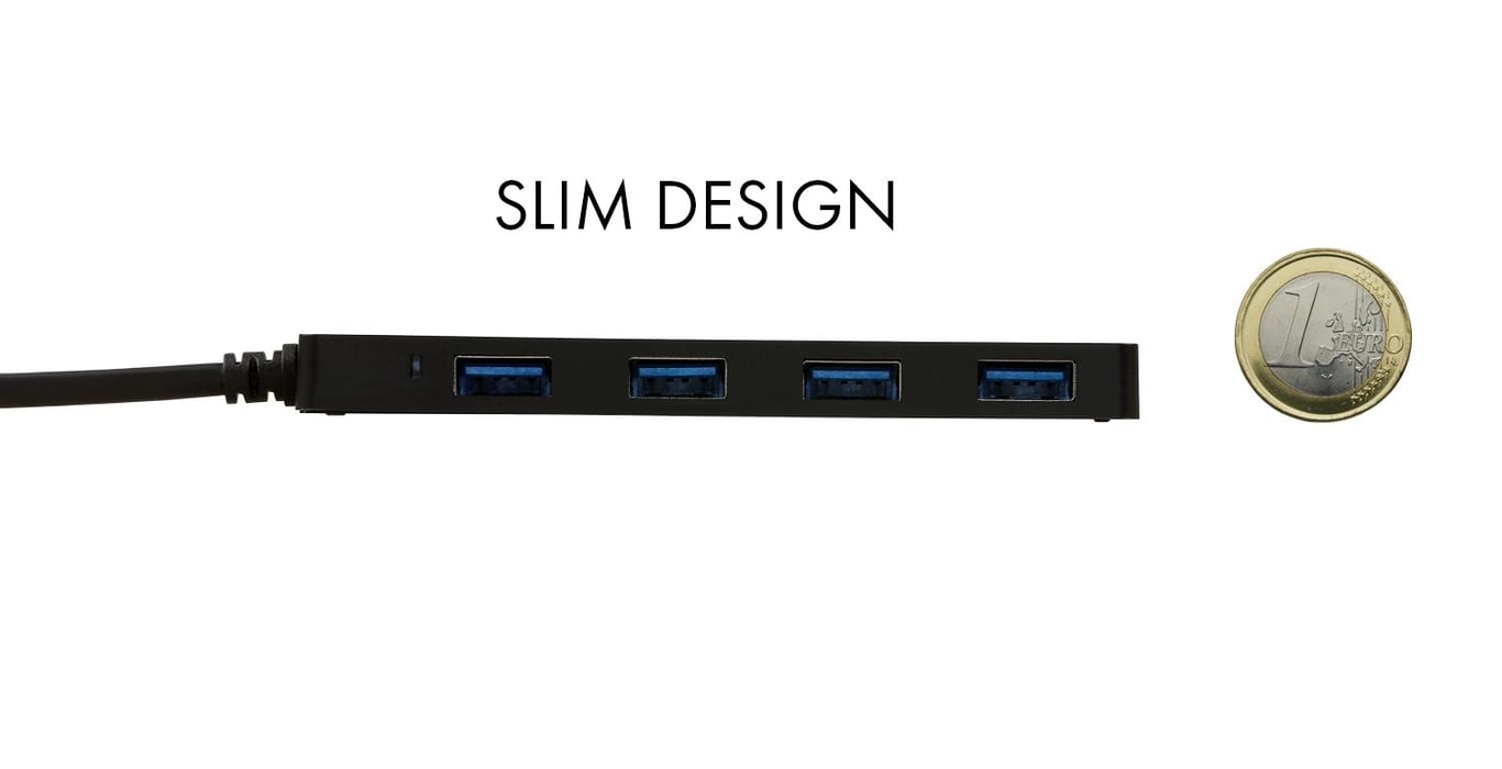 i tec Advance USB 3.0 Slim Passive HUB 4 Port Neuf - vue 3