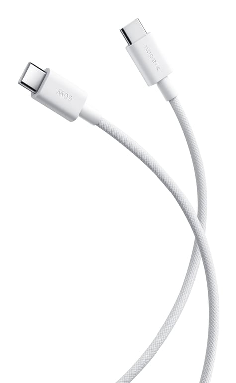 Xiaomi Câble USB-C vers USB-C - 1 m Blanc - vue 3