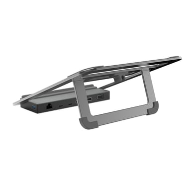 Hama 00200106 docking station Wired USB 3.2 Gen 1 (3.1 Gen 1) Type-C Antracite, Grigio