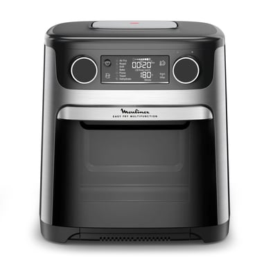 Moulinex Easy Fry Multifunction AL556DF0 friteuse Unique 15 L Autonome Friteuse d'air chaud Noir, Acier inoxydable