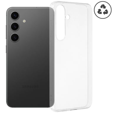 Accezz Coque Clear 100% recyclée pour Samsung Galaxy S24 Plus - Transparent