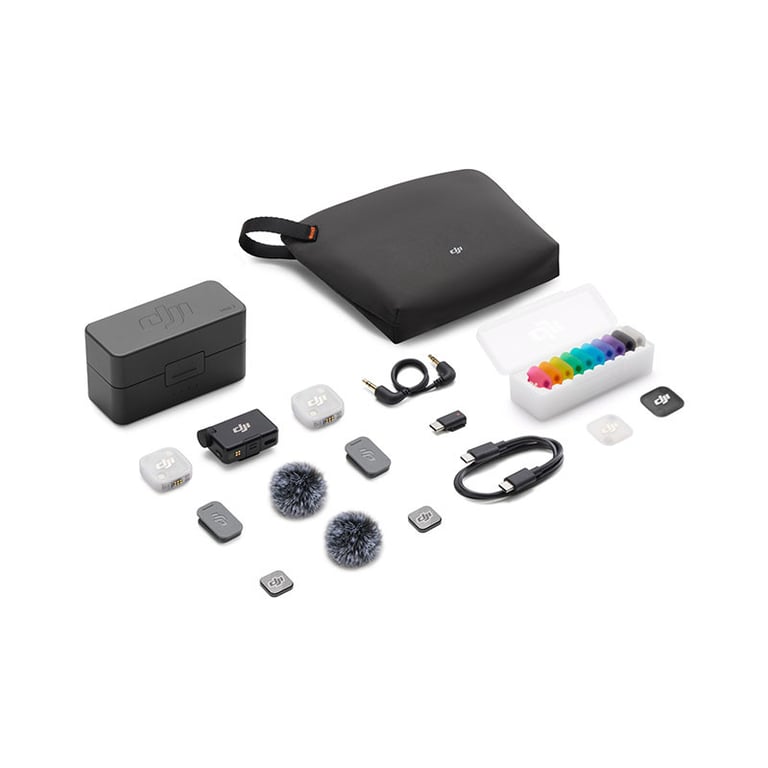 Microphone Sans Fil DJI Mic Mini 2 – 2 TX + 1 RX Mobile, Réduction Bruit - vue 5