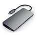 Satechi Adattatore multiplo V2 Dock st. USB 3.2 Gen 1 (3.1 Gen 1) Type-C Grigio
