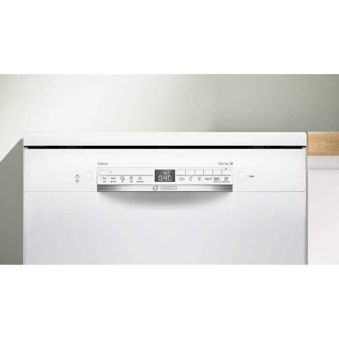 BOSCH Lave vaisselle 60 cm 13 couverts 46 db SMS2HTW03F - vue 8