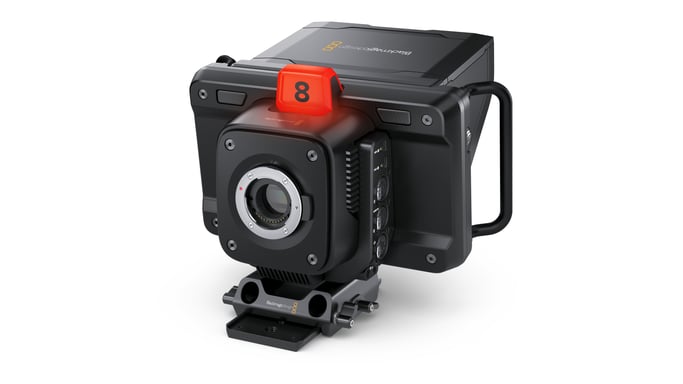 Blackmagic Design Studio Camera 4K Pro G2 Camescope d'épaule 4K Ultra HD Noir