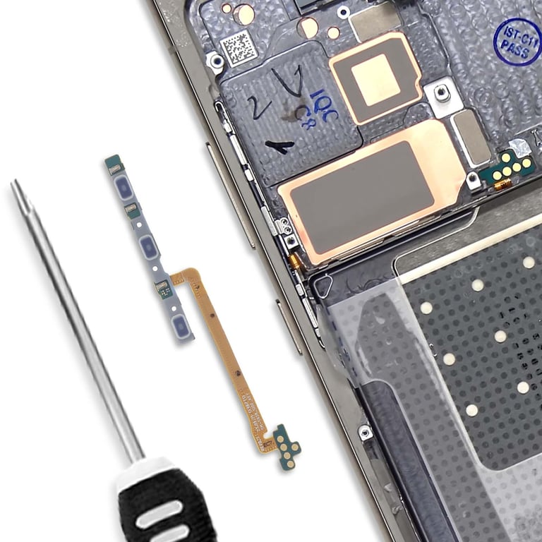 Samsung Nappe Bouton Power et Volume Original Galaxy S24 Ultra pour Remplacement - vue 3