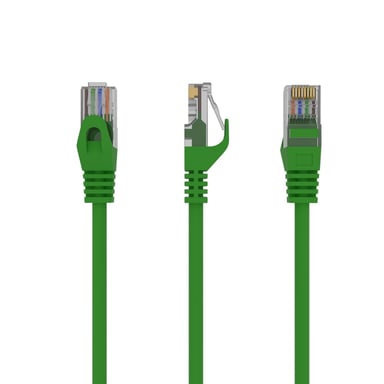 Gembird PP6U-0.25M/G câble de réseau Vert 0,25 m Cat6 U/UTP (UTP)
